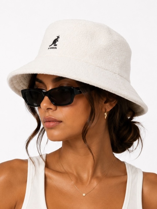 Kangol Other - Kangol Bermuda Boucle Bucket Terry Textured Size Small/Medium Unisex